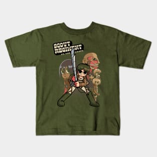 Scout Regiment Vs The Titans Kids T-Shirt